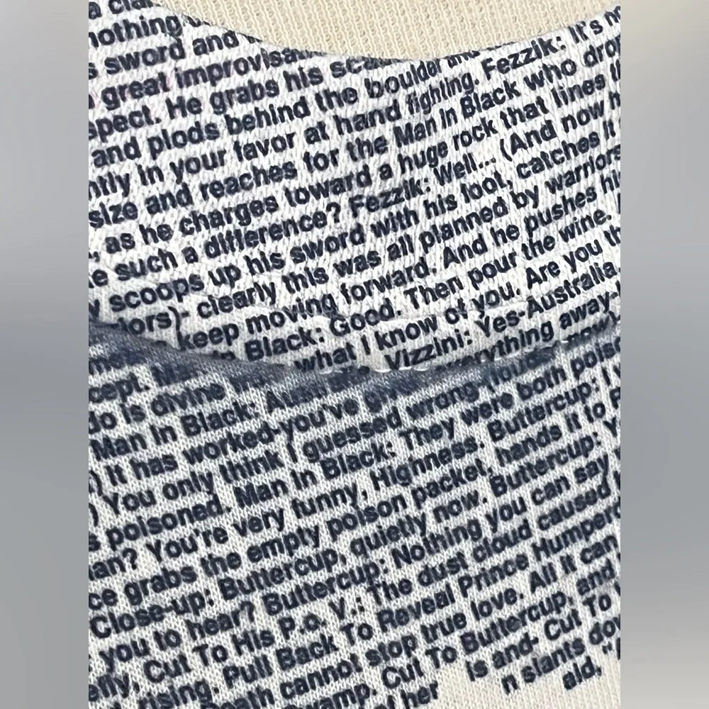 Lithographs soft fabric T shirt.‎ Damaged! Please read description!